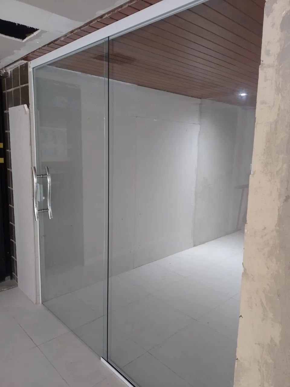 Portas e janelas de vidro 