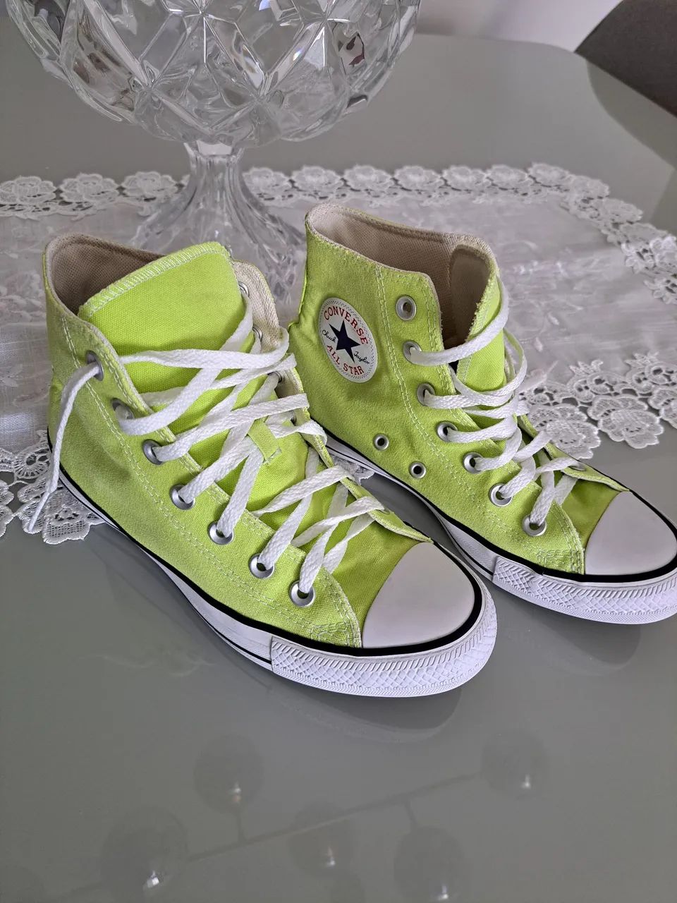 Converse Sneakers All Star Verde Neon All Star Neon Verde Converse