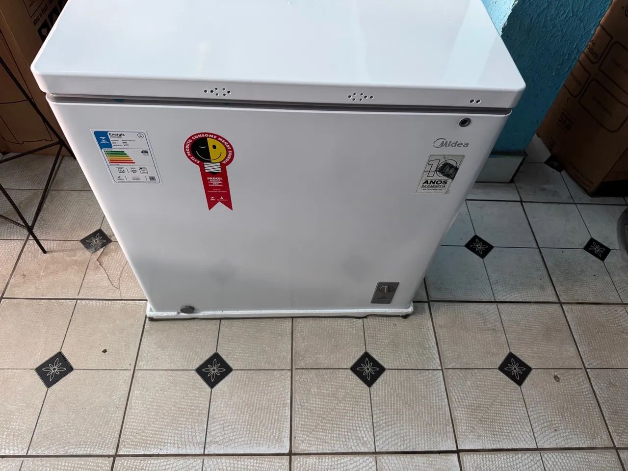Freezer Horizontal Midea 220 Litros - Foto 2