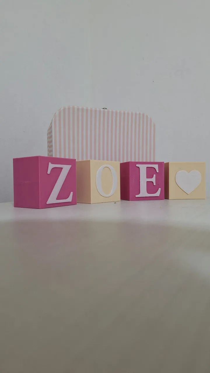 Cubos personalizados para quarto de bebê  - Foto 2