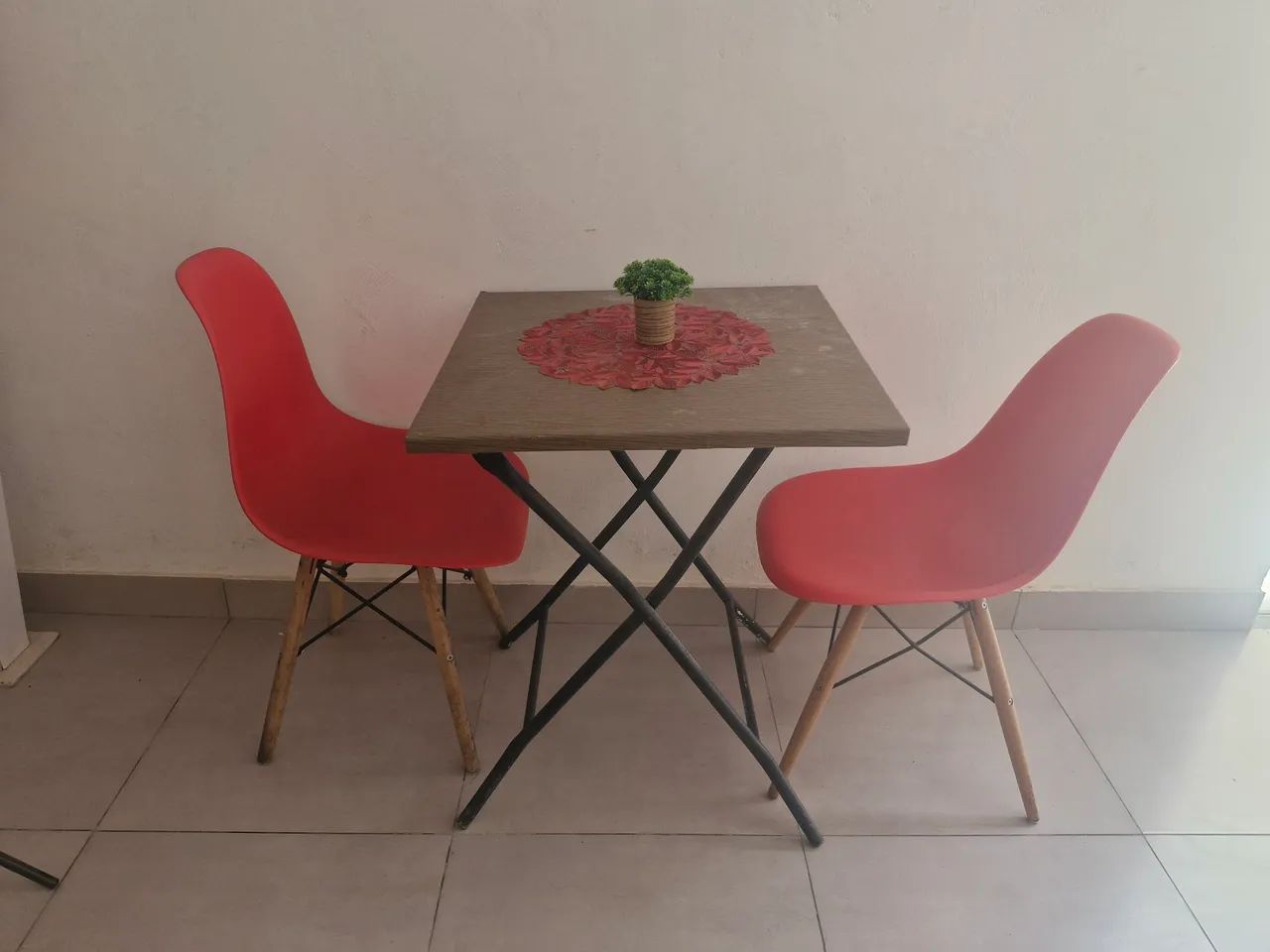 Mesa dobrável de ferro - Foto 2