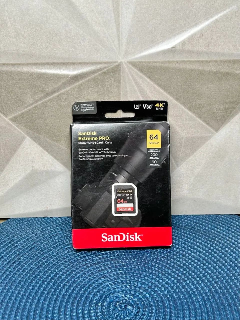 Cartão de Memória Sandisk 64gb Extreme Pro