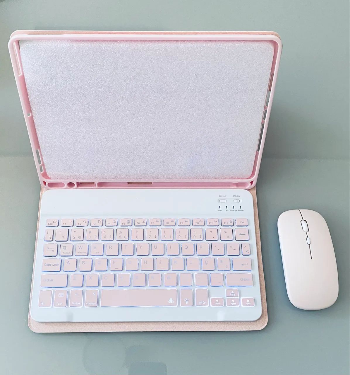 Capa Para iPad 9ª/8ª/7ª geração com Teclado E Mouse Retroiluminados64842049615105121