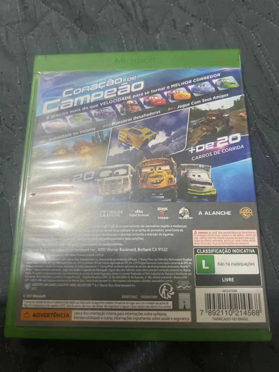 Carros 3 jogo Xbox one - Foto 2