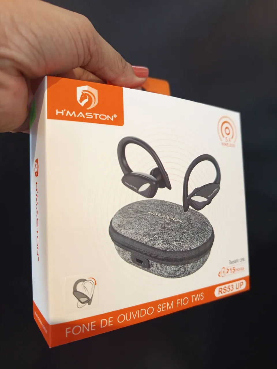 Fone de Ouvido Sem Fio TWS H'MASTON RS53 UP