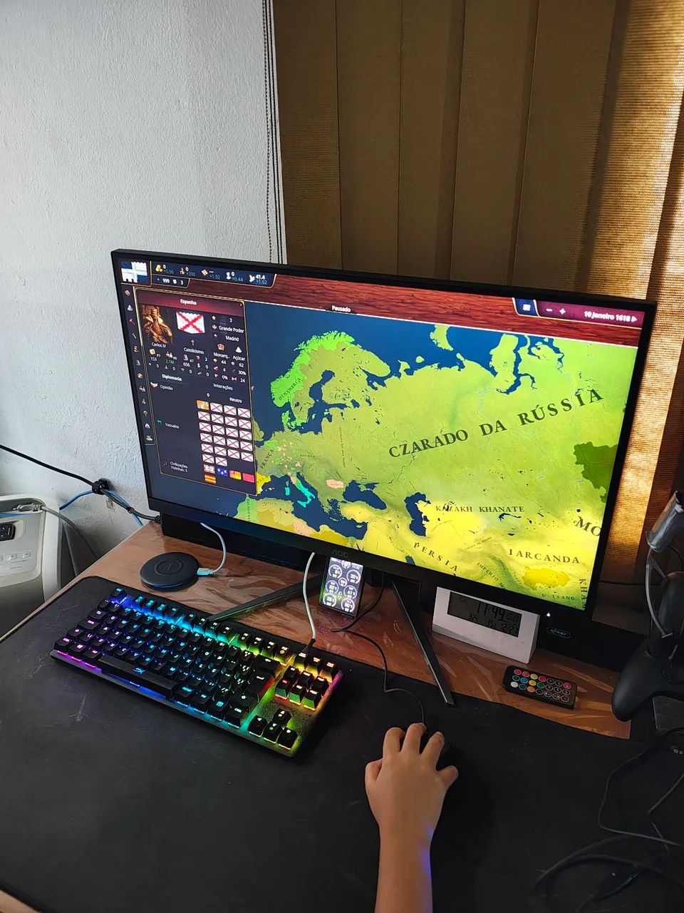 Monitor AOC hero 27 polegadas