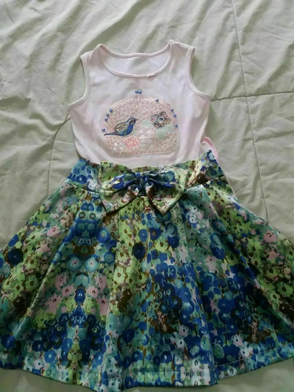 Vestido de menina tam 6 anos