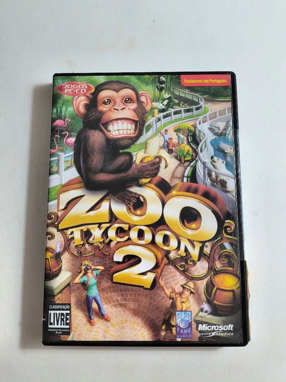Jogo Zoo Tycoon 2 CD Rom Windows