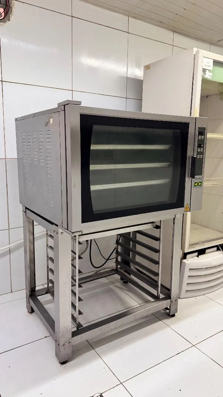 Forno Elétrico Prática Turbo HPE 80 Inox Profissional - Foto 2