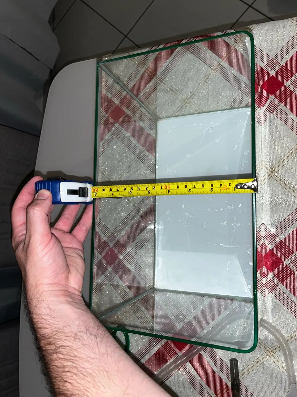 Aquário 16 Litros (35x20x23) + Decoração Completa + Kit Limpeza - Foto 4