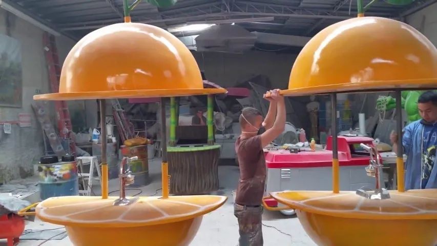 Temáticos de Fibra de Vidro - Quiosques, Móveis, Balcões, Carros, Brinquedos - Foto 3
