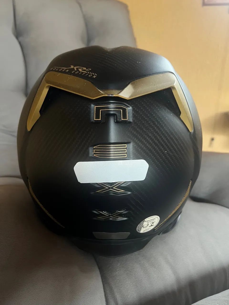 Capacete NEXX XR2 Carbon Golden Edition  - Foto 4