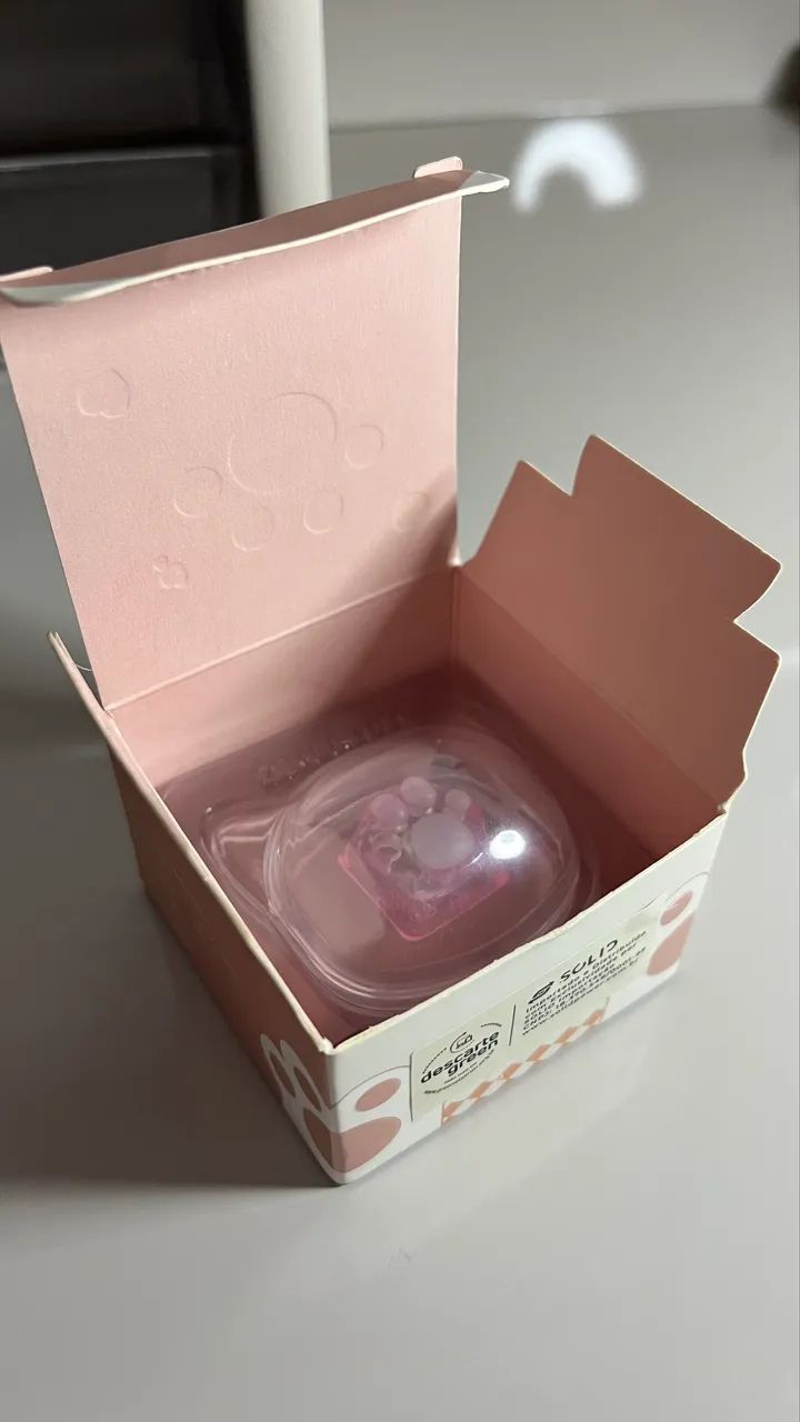 Keycap gatinho rosa zomoplus  - Foto 2