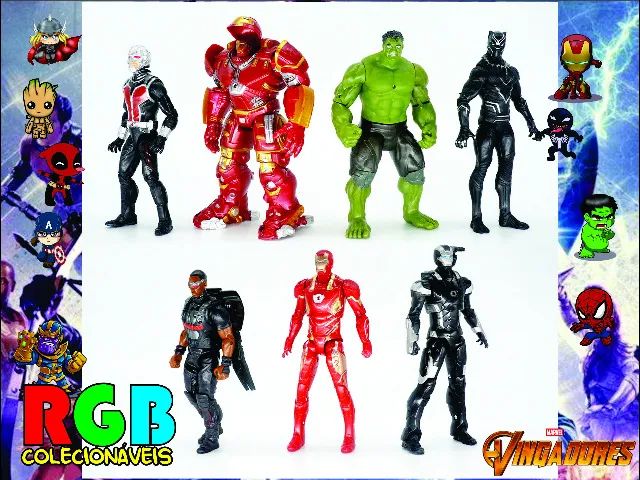 Bonecos Vingadores / Marvel II (Venda Por Unidade) - Foto 5