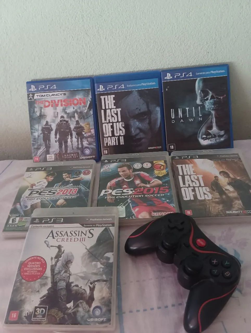 Jogos PS3 e PS4 