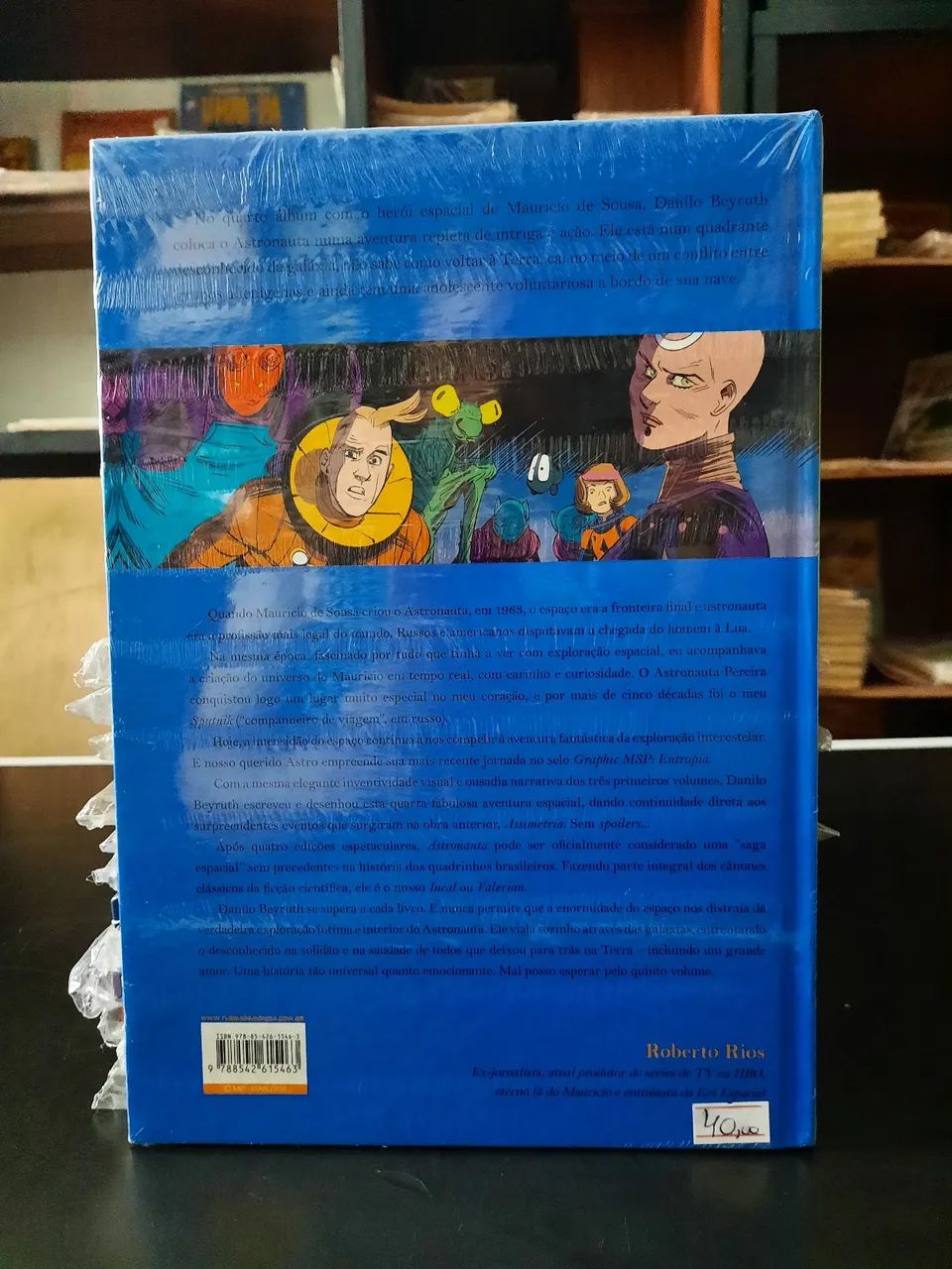 ASTRONAUTA ENTROPIA editora panini comics graphic msp(Maurício de Sousa) - Foto 6
