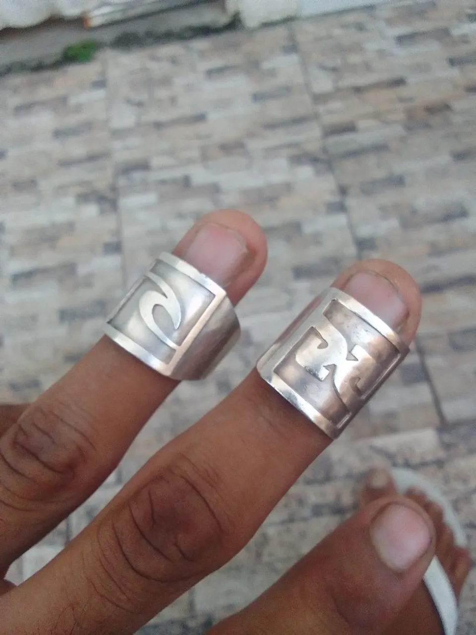Anel de prata pra vende ligeiro