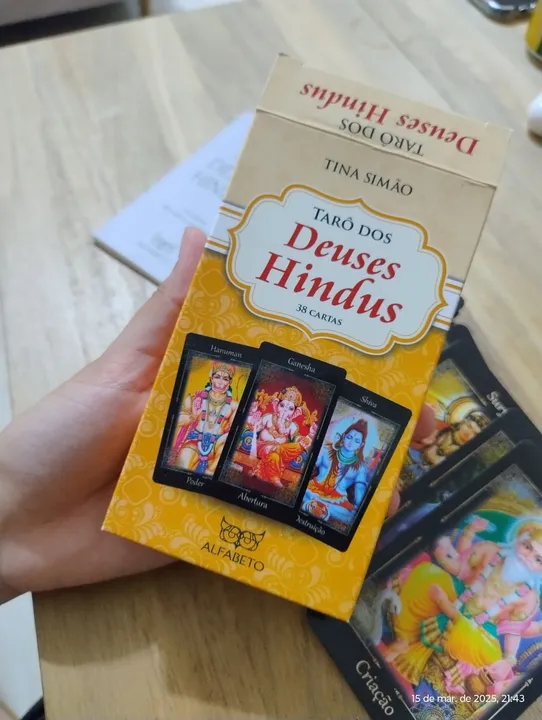 Tarô dos Deuses Hindus - 38 Cartas
