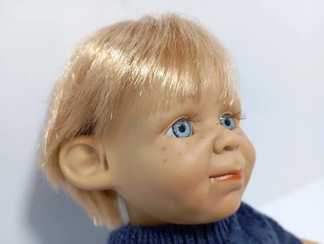 boneco brinquedo criança realista vintage retrô raridade - Foto 6