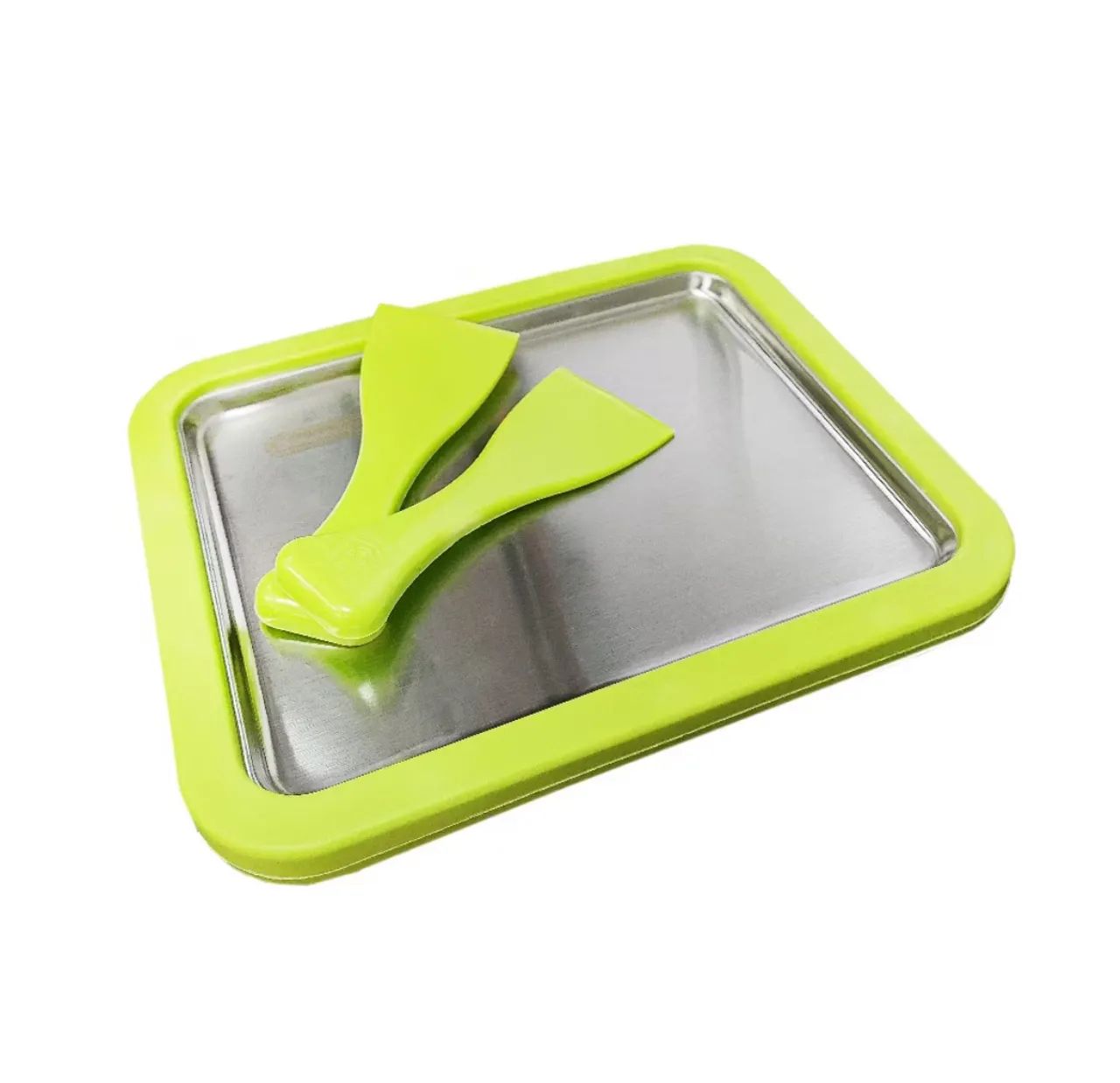 Máquina de fazer sorvete de iogurte em Rolo sem fio com 2 Espatulas para crianças  - A671 - Foto 3