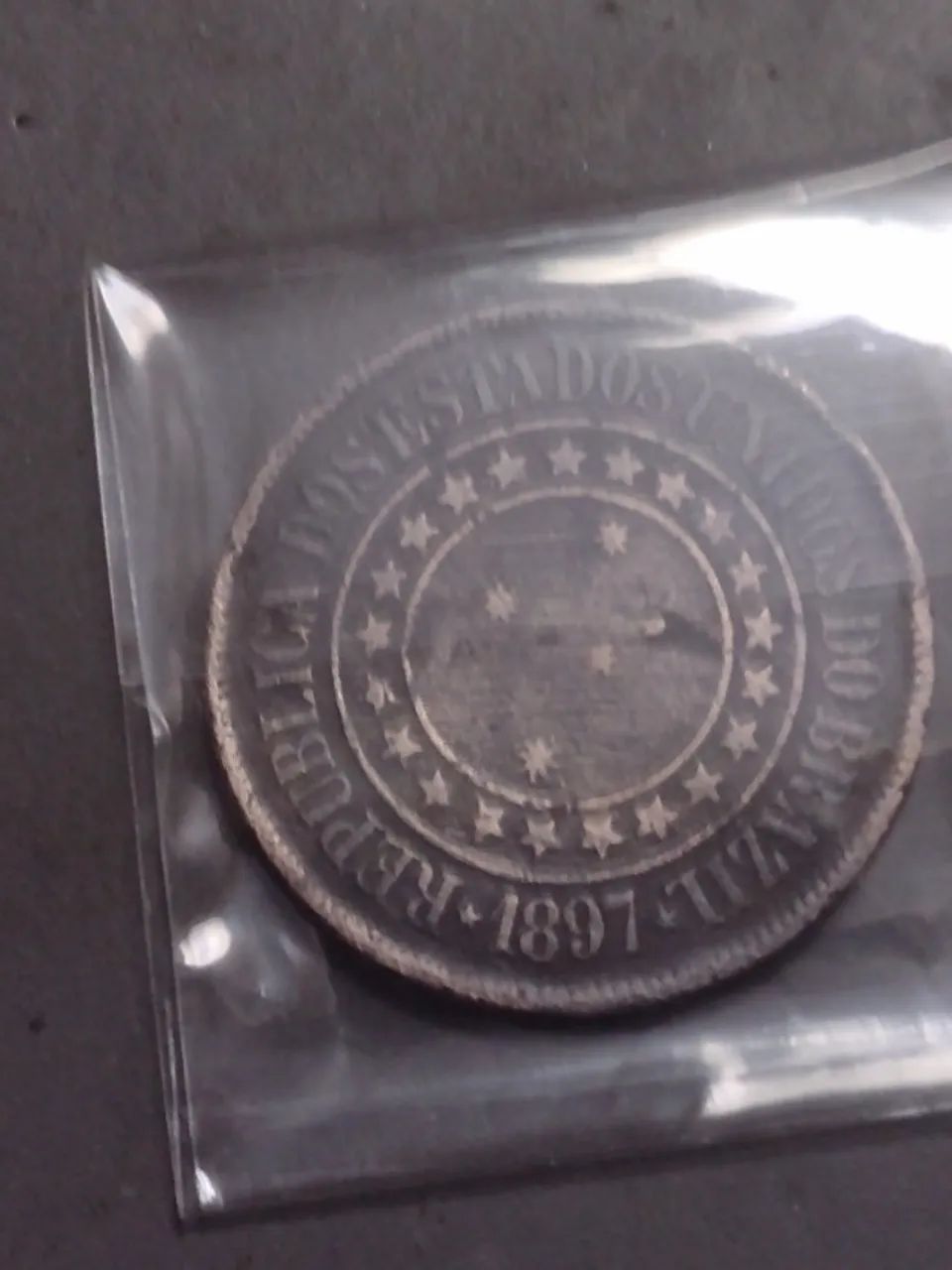 Moedas de 40 reis de 1897