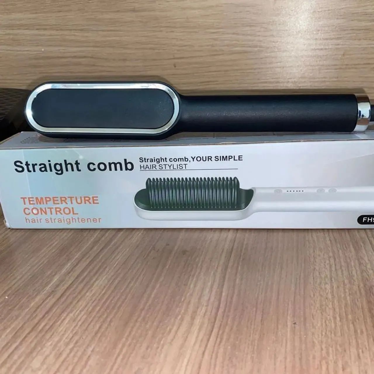 Escova Alisadora 3 em 1 - NOVA 