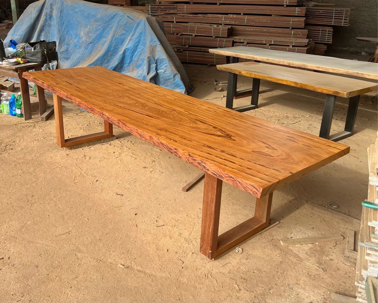 Mesa de Angelim Pedra 3.5x98 - Pronta Entrega