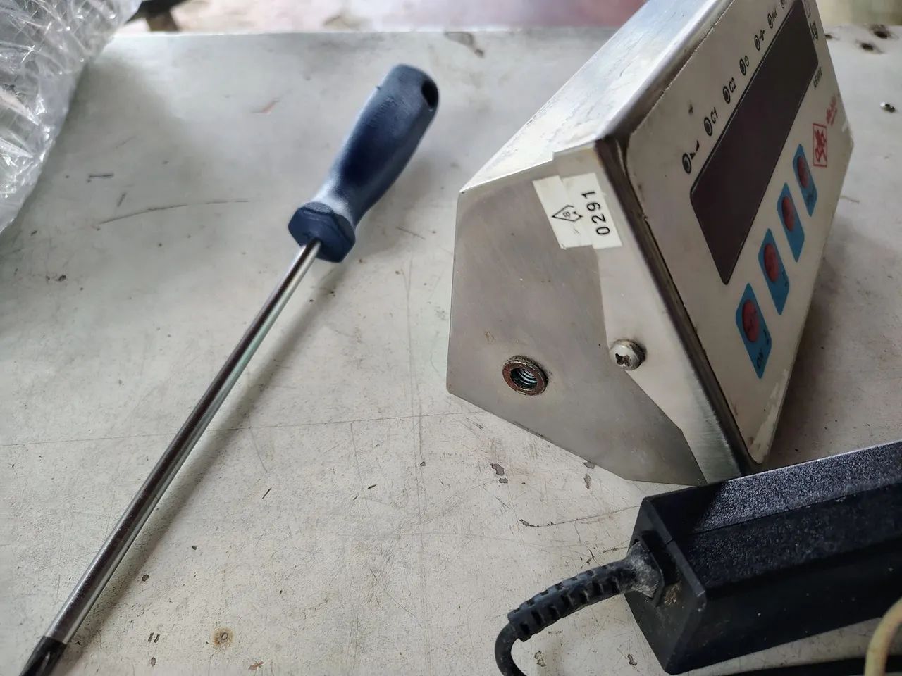 Balança Digital Alfa-bilici AE808 sucata  - Foto 4