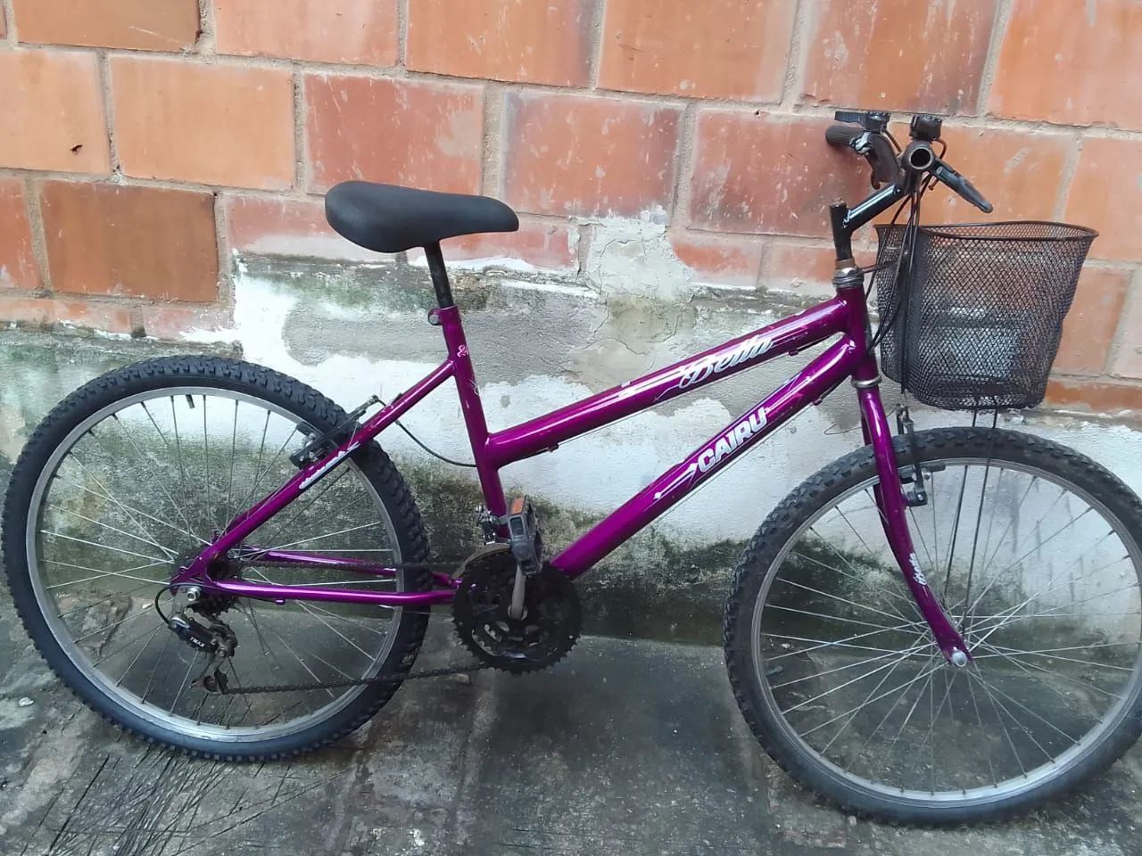 Bicicleta aro 26 de macha femenina 