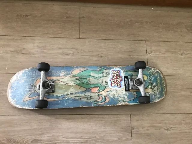 Skate completo em bom estado. - Foto 4