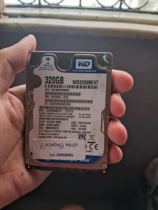 HDs de 3 tamanhos diferentes (notebook e desktop) - Foto 3