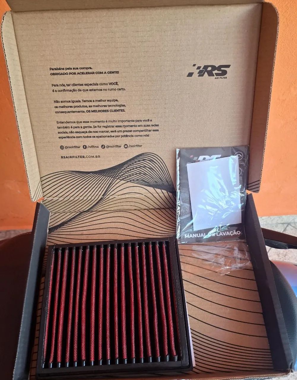 Filtro esportivo RS performance  para jeep  renegade  compass e fiat toro.  - Foto 2