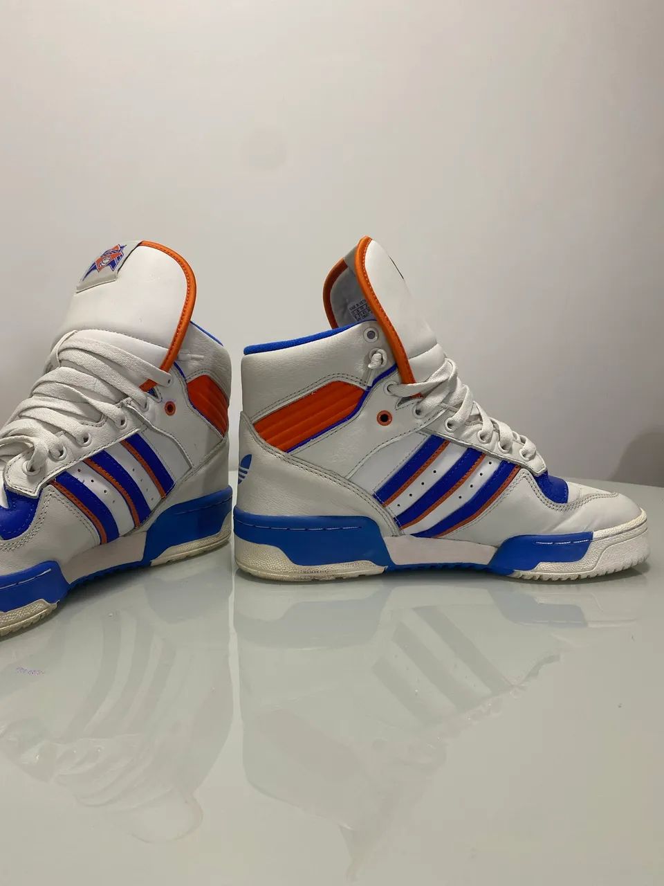 Tênis adidas basquete rivalry knicks 90?s
