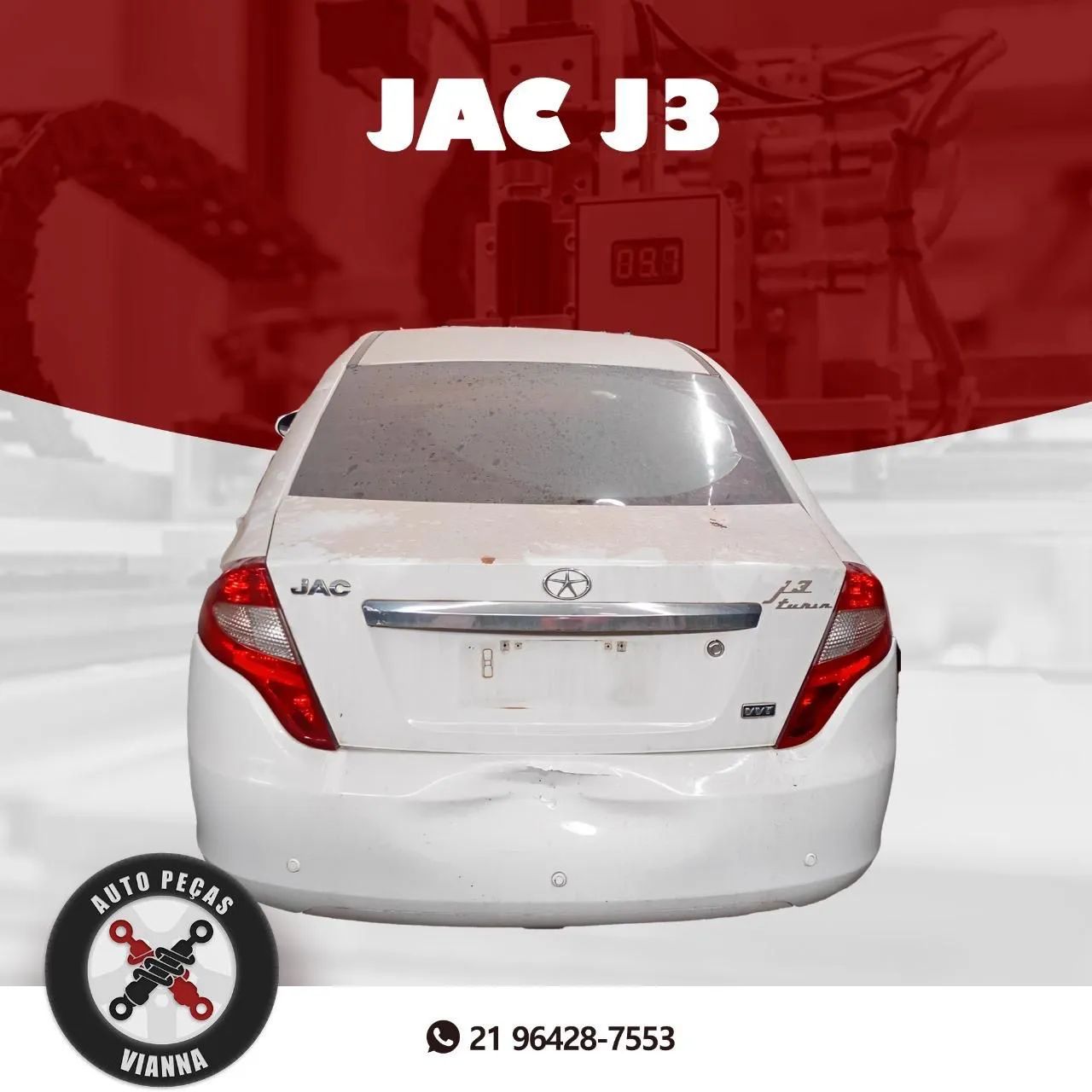 Sucata de jac j3 para venda de peças 