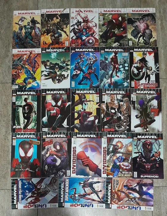 Quadrinhos Marvel Ultimate - Edições Variadas