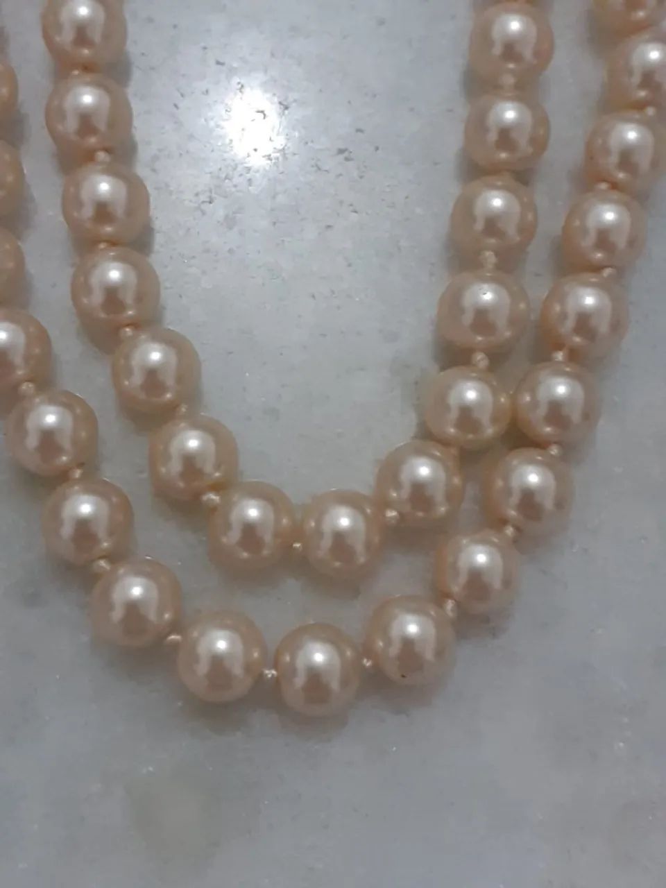 Colar de Pérolas Industrializadas