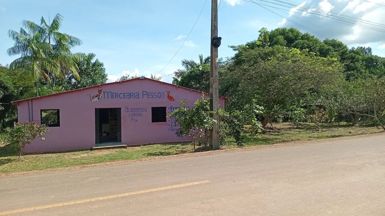 Troco sítio com ponto comercial na estrada de Autazes 