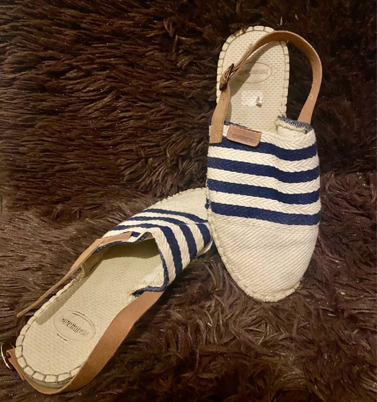 Sandálias Havaianas listradas - Foto 2