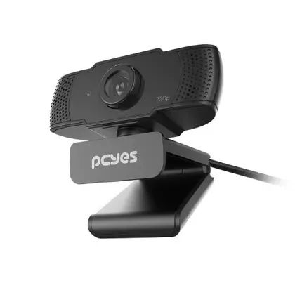Webcam Pcyes Raza Hd-03 Hd 720P Com Microfone - Nova Lacrada Loja Coimbra Computadores