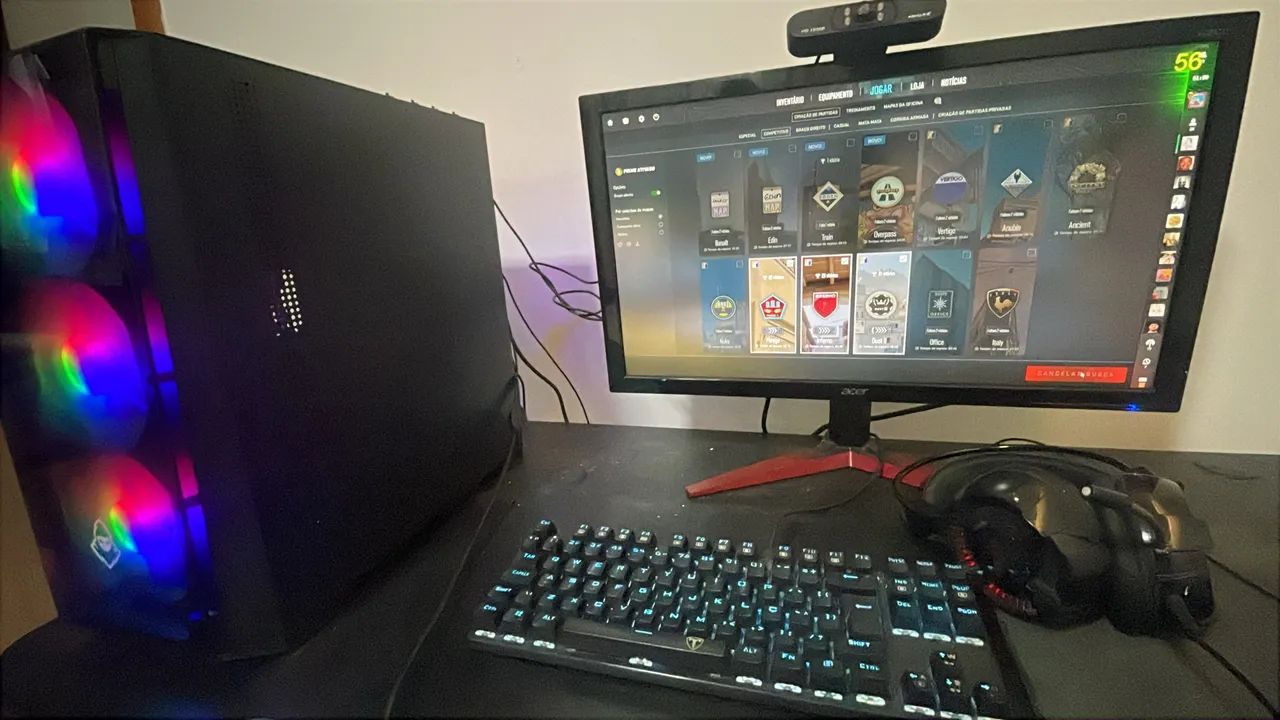 PC Gamer Ryzen - Rx580 Asus 