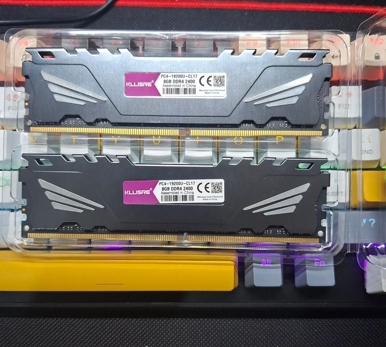 Memória RAM KLLISRE DDR4 de 16GB (2x8)e 2400MHz