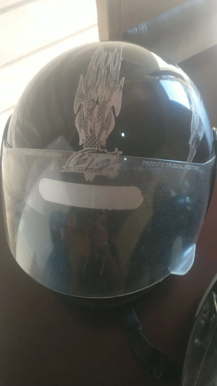 Capacete Moto Preto