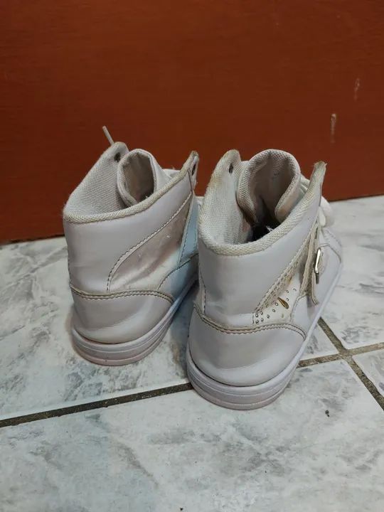 Tênis branco feminino - Foto 3