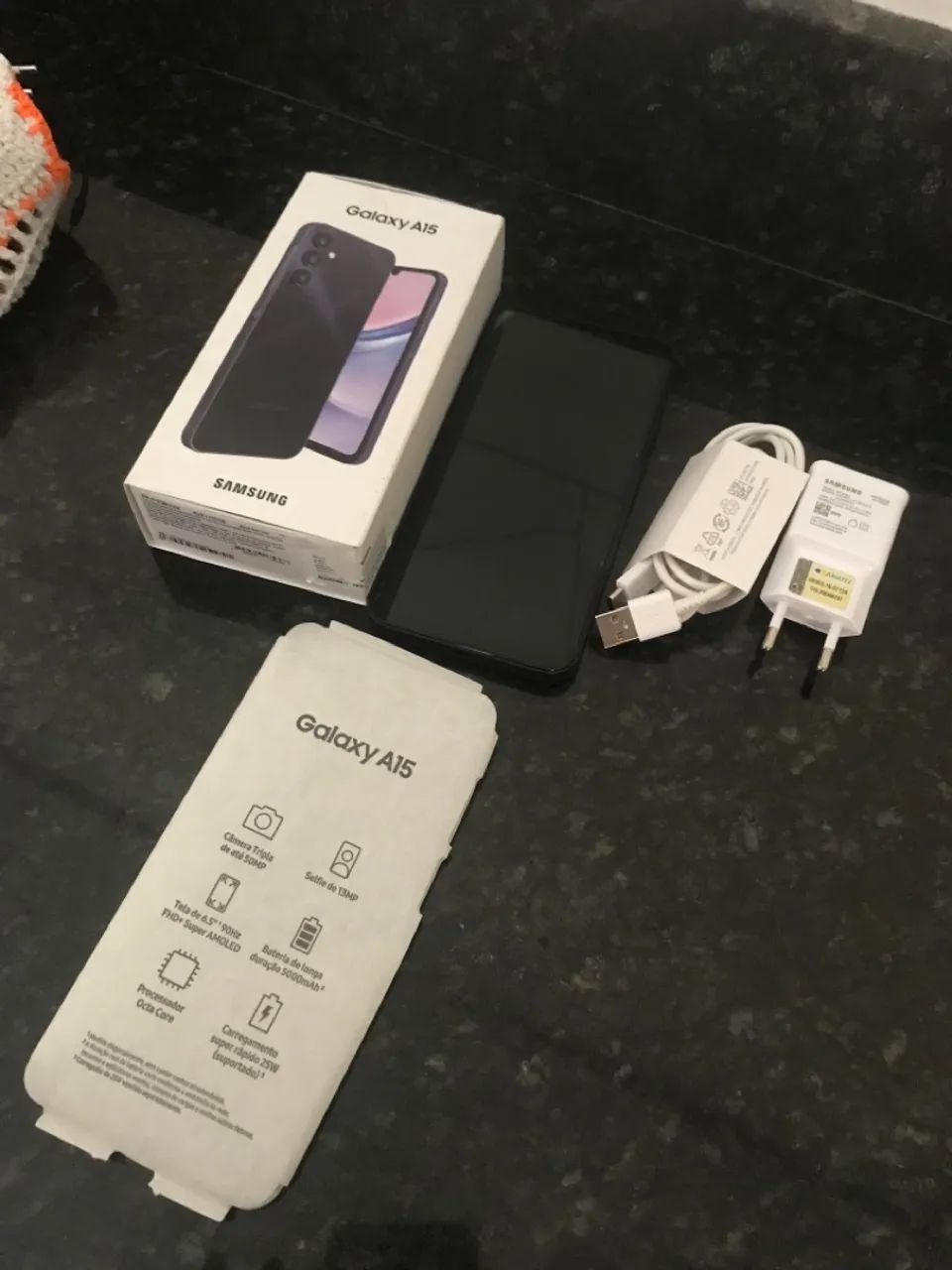 Smart Galaxy A15 Novo na caixa, valor 900$ no pix - Foto 4