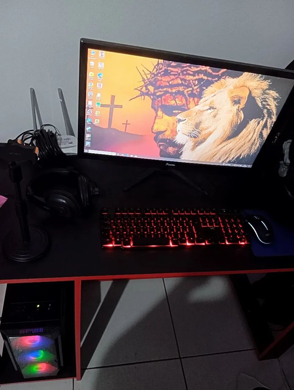 PC Gamer Completo com Monitor 23'' - Foto 3