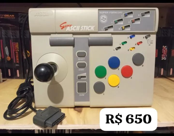 Joystick Super Ascii Stick p Super Famicom