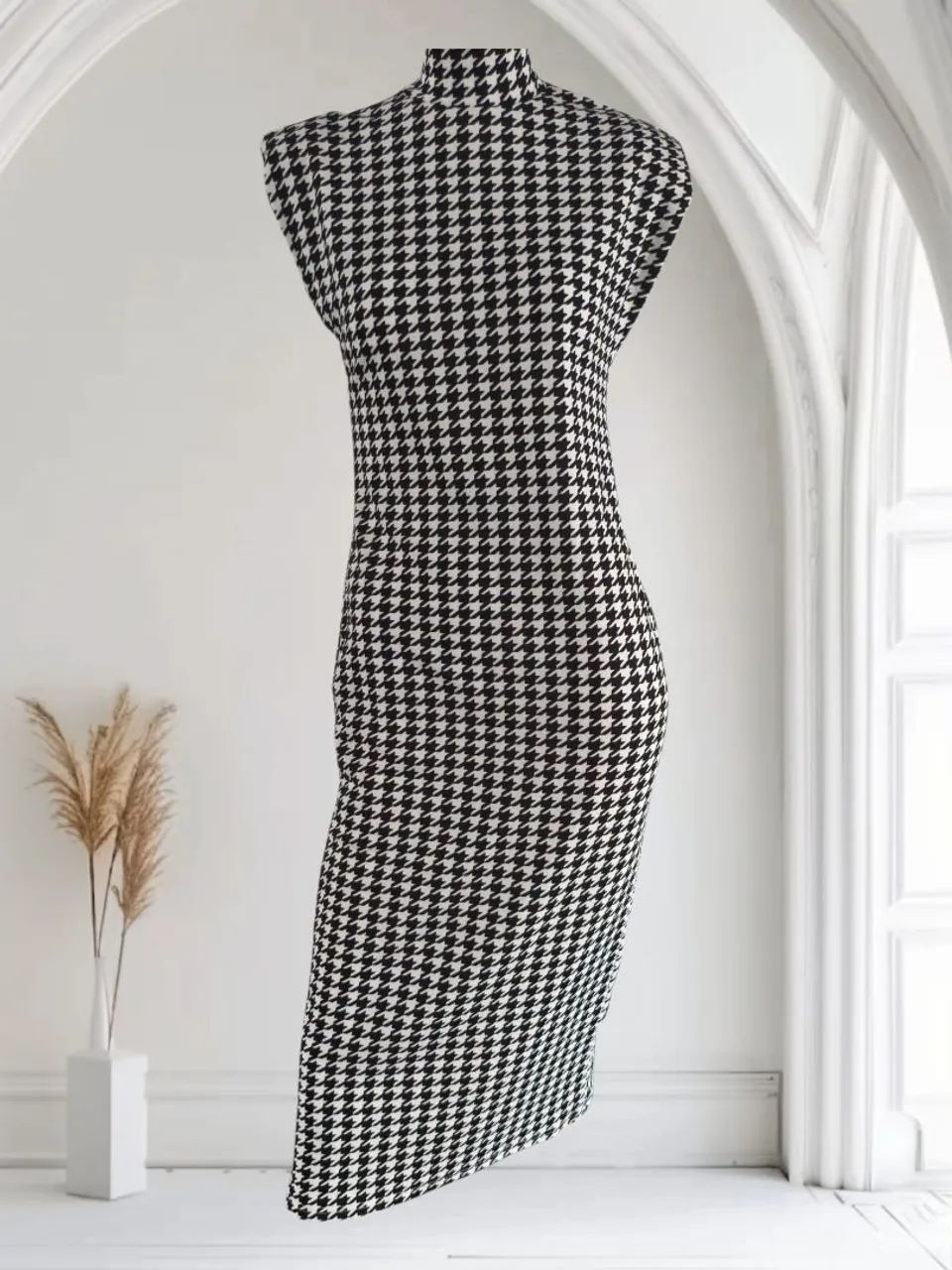 Vestido Midi Estampado Clássico - Foto 3