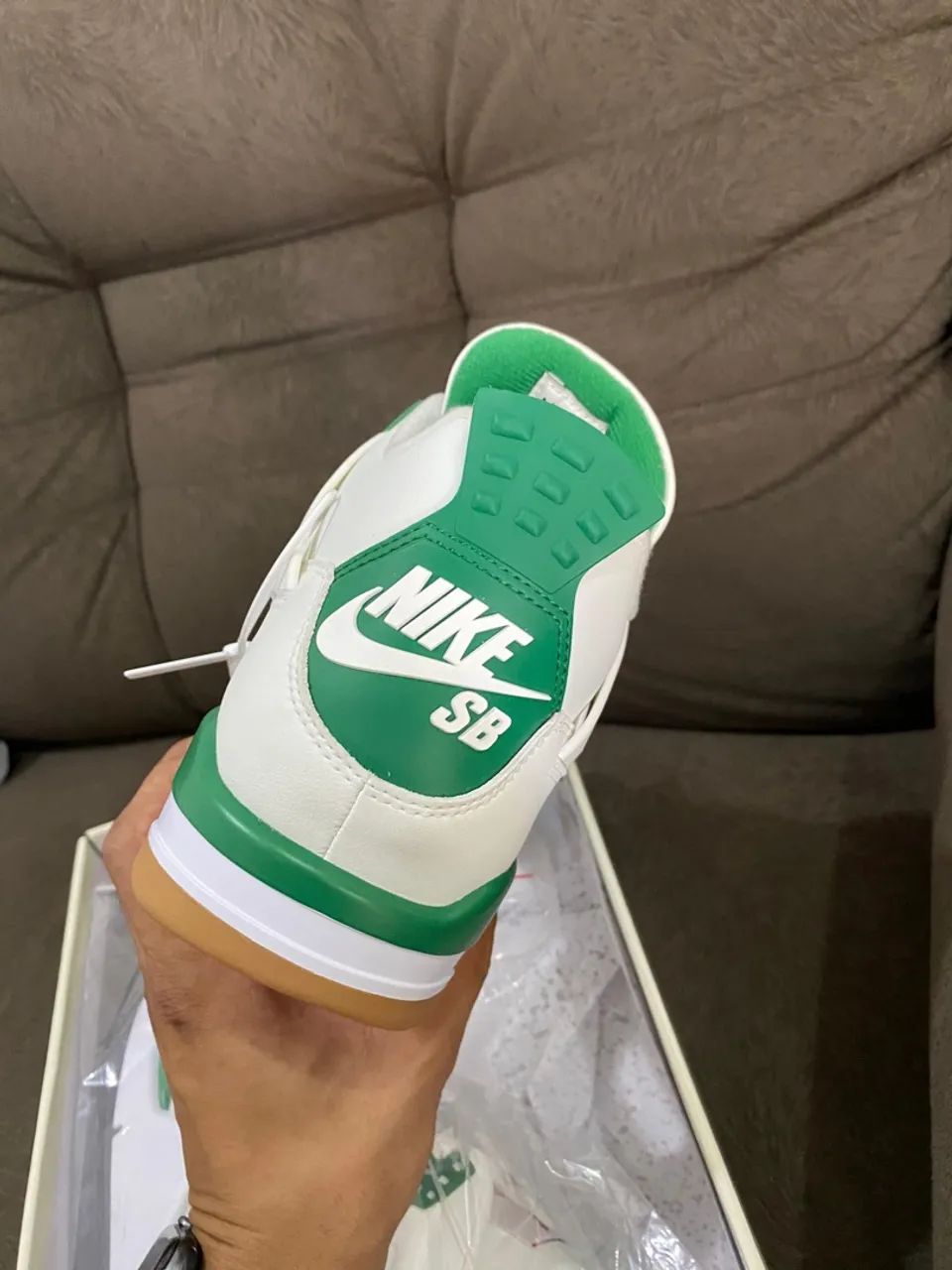 Air Jordan 4 - Pine green - Foto 2