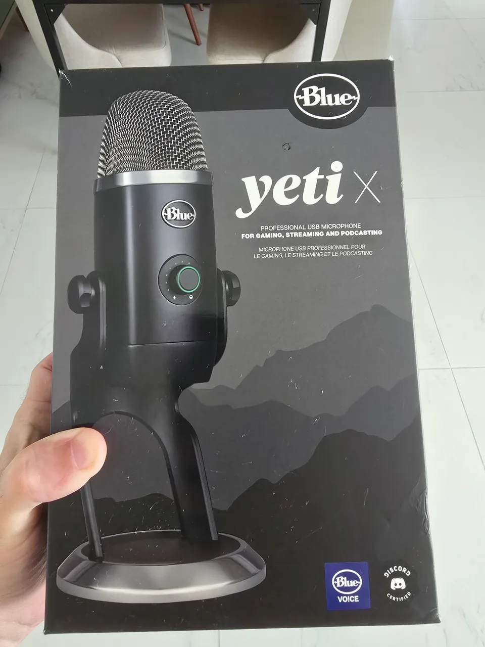 Microfone Condensador Blue Yeti X
