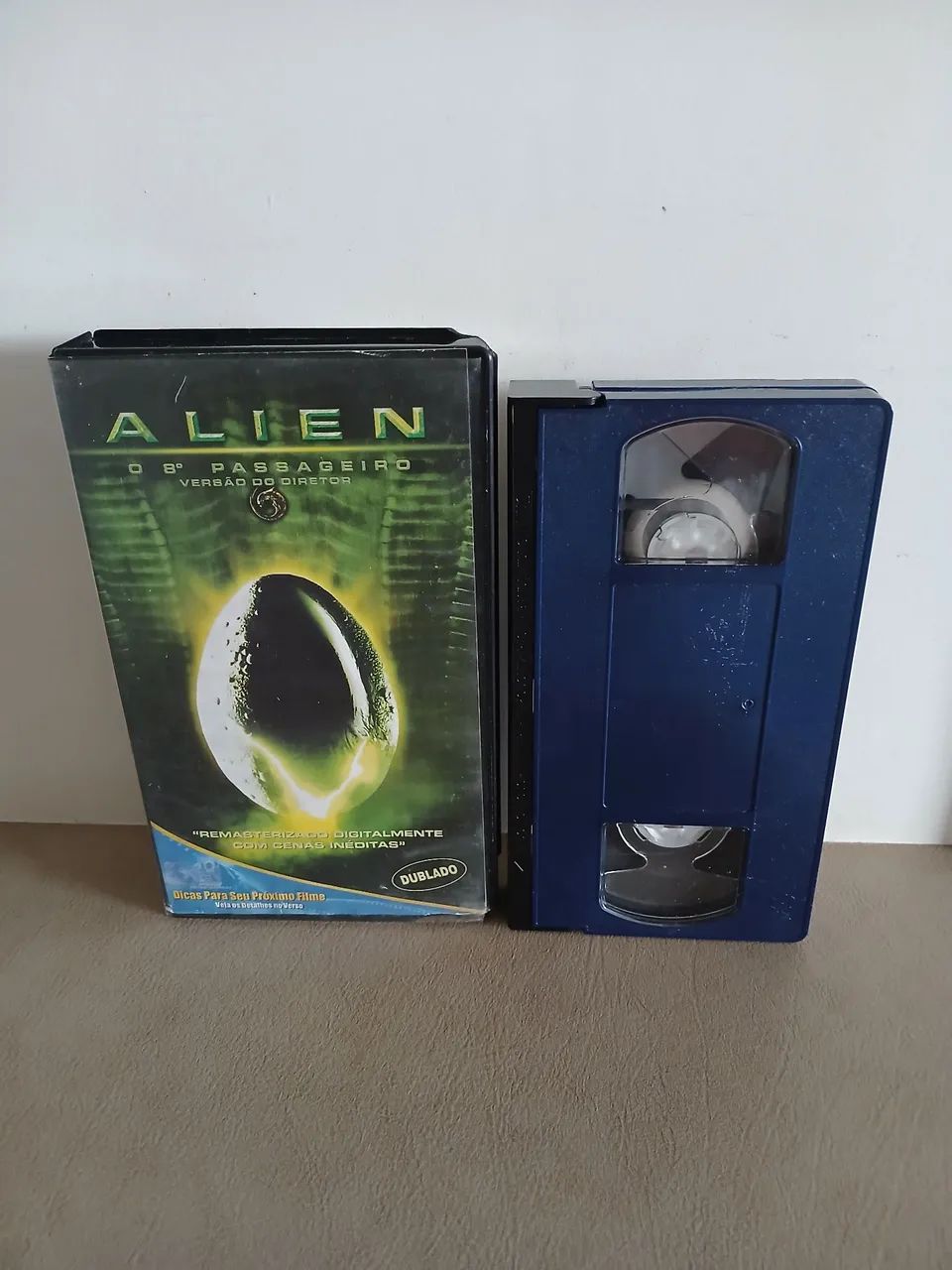 VHS Alien O Oitavo Passageiro - Dublada - Raridade - DVD, Blu-Ray